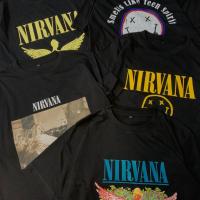 ราคา BAND T-SHIRTS / เสื้อยืด NIRVANA / PUNK ROCK METAL MUSIC DISTRO BAJU MEN WOMEN (27357499931)