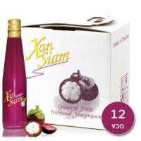 ราคา Xansiam น้ำสกัดเปลือกมังคุด แซนสยาม ขนาด 250 มล. ขายยกลัง 12 ขวด (2446735682)