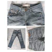 ราคา กางเกงยีนส์ขายาวมือสอง ยี่ห้อ PJ Jeans เอว 30" ทรงกระบอก (40911377158)