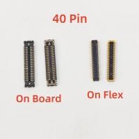 ราคา 2-10 ชิ้น 40Pin จอแสดงผล LCD เชื่อมต่อ MainBoard FPC สําหรับ Samsung Galaxy A04 A045 A05 A055 ปลั๊กบน Board (41050606027)