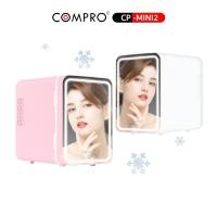 ราคา COMPRO ตู้เย็นขนาดเล็กประตูกระจก CP-MINI2 ความจุ 4 ลิตร แช่เครื่องสำอาง Mini Cooler ใช้ได้ทั้งในบ้านและรถยนต์ ประกัน 1 ป (14798771006)