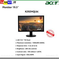 ราคา จอทีวี จอแสดงภาพ ACER : Monitor 19.5" รุ่น K202HQLbi (12798882281)