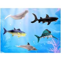 ราคา ตุ๊กตาสัตว์จิ๋ว - โมเดลปลาทะเล สัตว์ทะเล เหมือนจริง (24601550084)