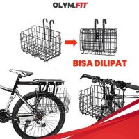 ราคา ตะกร้าจักรยานพับได้ตะกร้าพับได้สําหรับผู้ใหญ่ จักรยานเสือภูเขา จักรยานพับ (40308982314)