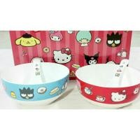 ราคา ชุดชามคู่ sario kitty เซรามิค (20289210837)