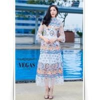 ราคา Copbrand Sretsis dress เดรสงานปัก สวยมาก (1434150332)