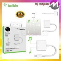 ราคา Belkin สาย Adapter Port Lightning Belkin Audio + Charge RockStar ตัวแยกสัญญาณเสียง iPhone (6739009355)