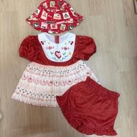 ราคา (Used) Tilly Milly - ชุดเซ็ตคอลคริสต์มาส 18-24 + หมวก (29001956846)