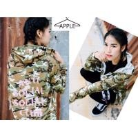 ราคา เสื้อแขนยาวลายทหาร ลาย ANTI SOCIAL SOCIAL CLUB มีฮู้ด มีซิป (542078250)