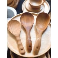 ราคา ขายดีรัวๆ ทัพพีญี่ปุ่น ไม้สักทอง ทัพพีตักข้าว ทัพพีไม้สัก (3111487958)