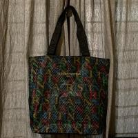 ราคา Hitam Anna Cristina Tote Bag Soft Nylon Black Thrifting / Preloved (25462915700)