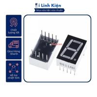 ราคา 7-segment LED 0.39 นิ้ว 1 หลัก สีแดง (24025239672)