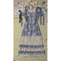 ราคา เดรสยาวสีเทาสวยหรูดูแพงงานป้ายออเร้น (4167442590)