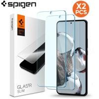 ราคา Spigen Slim HD TR กระจกนิรภัย Xiaomi 12T - 12T Pro - ฟิล์มกันรอยหน้าจอ 2 ชิ้นของแท้ (27484876627)