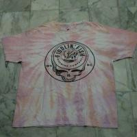 ราคา เสื้อยืดแขนสั้น แนวนักร้องวงร็อคอเมริกัน Grateful Dead×FIDDING ' FISH แท้ มือสอง สภาพดี ของพร้อมส่งครับ (42550190561)