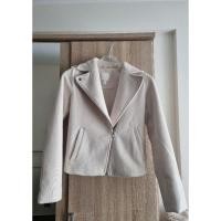 ราคา เสื้อแจ็คเก็ตสีครีม H&M ใหม่ size xs (28168489709)