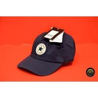 ราคา [Authorized Retailer] CONVERSE HAT /125001249NA/สินค้ามีพร้อมส่งมีหน้าร้าน/ สีน้ำเงิน logo กลม ทรง Classic (14329850594)