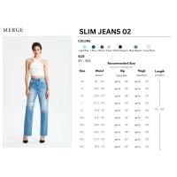ราคา ส่งต่อกางเกงmerge slim 02 size s (27520091370)