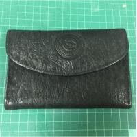 ราคา กระเป๋าสตางค์ หนังช้างสีดำ (205062276)