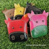 ราคา วัวน้อย กระเป๋าใส่เหรียญ ขนาด 3.5 × 4 นิ้ว ทำจาก หนังวัวแท้ (27588803775)