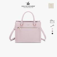 ราคา David Jones Paris 2024 ฤดูใบไม้ผลิฤดูร้อนใหม่คอลเลกชัน Designer Women Totes Top-Handle กระเป๋าหนัง pu หญิงนุ่มและกระเป๋า (28750344421)