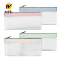 ราคา กระเป๋าเงิน 4 ชิ้น พร้อมซิป ซองใส่เงิน ซองใส่ธนบัตร ถุงใส่ธนาคาร กระเป๋าเงินสด กระเป๋าใส่เหรียญ ใช้งานง่าย 19.5 X 9.5 ซม. (23989877505)