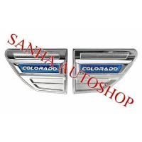ราคา ครอบแก้มข้างโครเมียม Side Vent Chevrolet Colorado ปี 2012,2013,2014,2015,2016,2017,2018,2019,2020 (2856724977)