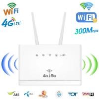 ราคา เราเตอร์ 4G/5G พกพา ใส่ซิมได้ทุกเครือข่าย ความเร็ว 300Mbps 2.4GHz ติดตั้ง Plug & Play (41358975688)