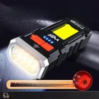 ราคา ไฟหน้าจักรยานไฟท้ายไฟกลางคืนไฟฉายส่องสว่างแบบชาร์จไฟได้ (27019821114)