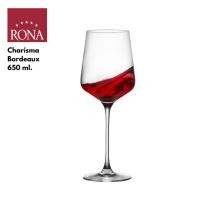 ราคา Rona charisma bordeaux 650 ml.-แก้วคริสตัลแท้ Rona รุ่น Charisma bordeaux 650มล. สำหรับไวน์แดง บรรจุ1ใบ (no box) (23640231999)
