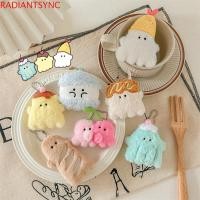 ราคา RADIANTSYNC Obaku แม่เหล็กติดตู้เย็น, สุ่มสไตล์ Plush Magnetic Obaku พวงกุญแจ, Creative Soft พวงกุญแจ Furry Mini Ghost จี้กระเป๋าแขวน (42259143329)