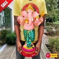 ราคา NMT8 พระพิฆเนศปางประทับยืนประทานพร คละสี องค์ใหญ่มาก เหมาะตั้งเป็นองค์ประธาน พระวรกายสีเนื้อเพ้นท์สีงดงาม (19591110570)