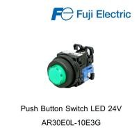 ราคา Pushbutton Switch AR30E0L-10E3_ LED 24V สีเขียว,น้ำเงิน ยี่ห้อ Fuji (22411711627)