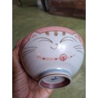 ราคา ถ้วยข้าวลายแมวขนาด11x5cm สินค้ามือสองจากตู้ญี่ปุ่น (18792247060)