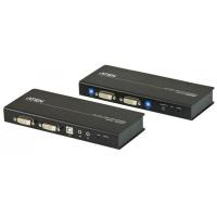 ราคา ATEN DVI DUAL VIEW KVM EXTENDER รุ่น CE604 คอนโซลระยะไกลได้ไกลถึง 60 เมตร. (18072664789)