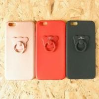 ราคา IPHONE เคสขอบเพชร เนื้อ mate แหวนหมี iphone6 iphone6s iphone6plus iphone6splus iphone7 iphone7plus (584517622)