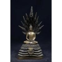 ราคา พระนาคปรก ขนาดบูชา ท่านเจ้าคุณนรฯ วัดเทพศิรินทราวาส ปี2511 หน้าตัก5นิ้ว (24710768004)