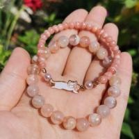 ราคา กำไลหินแท้ น่ารักมากๆ ซากุระอาเกต มาพร้อม sakura neko หินโรโดโครไซด์ (หินแท้) (4437896974)