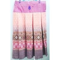 ราคา กระโปรงผ้าพิมพ์ลายไทย (1078372061)