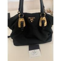 ราคา กระเป๋า Prada BN1902 Tessuto Soft Calf in Nero Black (7451069820)