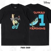 ราคา Power 7 Shop เสื้อยืดการ์ตูน Monsters, Inc. "Mike Wazowsk" ลิขสิทธิ์แท้ DISNEY (FMX-069) (26406015264)