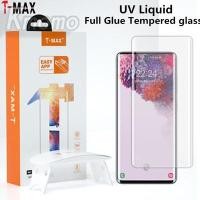 ราคา กระจกนิรภัย UV เหลวโค้งเต็ม T-Max For Samsung Galaxy S10 S20 Note 10 S9 S8 Plus Note 20 S21 S22 Ultra (9385396941)