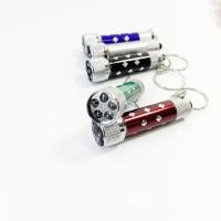 ราคา พร้อมส่ง!! พวงกุญแจไฟฉายจิ๋วLED ขนาดเล็กพกพาง่าย หลายสี (26828640695)