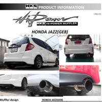ราคา ท่อ HKS Honda Jazz เครื่อง L15A (9611197496)