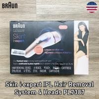 ราคา Braun® Skin i·expert IPL Hair Removal System 4 Heads PL7387 เครื่องเลเซอร์กำจัดขน (27324563011)