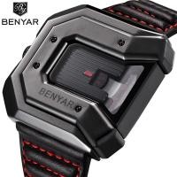 ราคา นาฬิกาข้อมือสายหนัง benyar กันน้ำสำหรับผู้ชาย (2479668179)