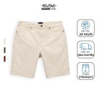 ราคา กางเกงยีนส์ขาสั้นทรงตรง - Routine 10F22DPS001 (28087967978)