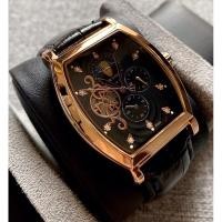 ราคา นาฬิการูปทรงถังเบียร์ หน้าพระจันทร์ ระบบออโต้ ไขลาน Automatic Sun moon vintage (25519420149)