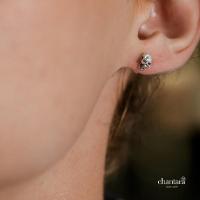 ราคา CHANTARA - Minimalist Skull Drops ต่างหูแป้นติดหูลายหัวกระโหลกเล็ก ต่างหูเงิน925 รมดำ แถมฟรีผ้าเช็ด (28924153460)