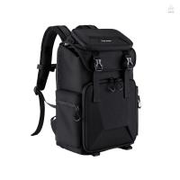 ราคา K&F CONCEPT กระเป๋าเป้สะพายหลังกล้องเปลือกแข็งกันน้ํา SLR/DSLR กระเป๋ากล้อง 22L ความจุขนาดใหญ่กระเป๋าถ่ายภาพ 15.6 นิ้วแล็ปท็อป Compartm (41450248333)